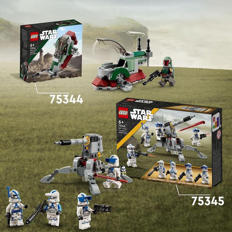 LEGO® Star Wars Microfighter: Nave Estelar de Boba Fett 75344