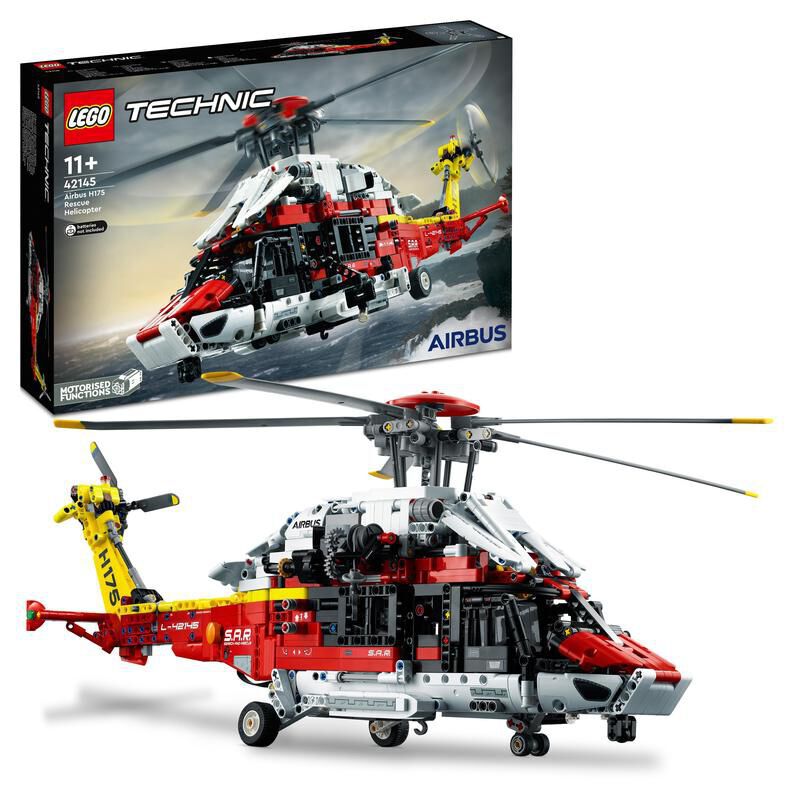 LEGO&reg; Technic Helic&ograve;pter de Rescat Airbus H175 42145