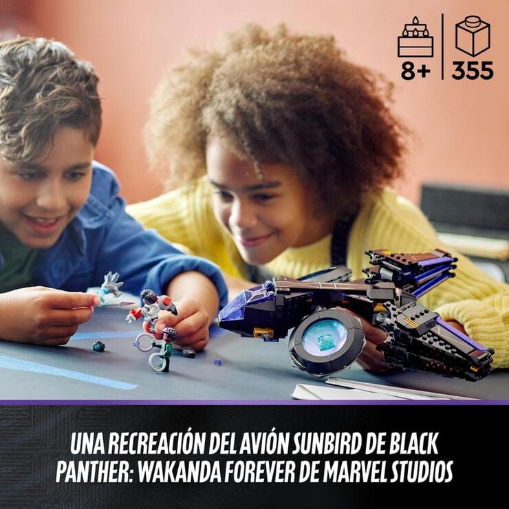 LEGO® Marvel Sunbird de Shuri 76211