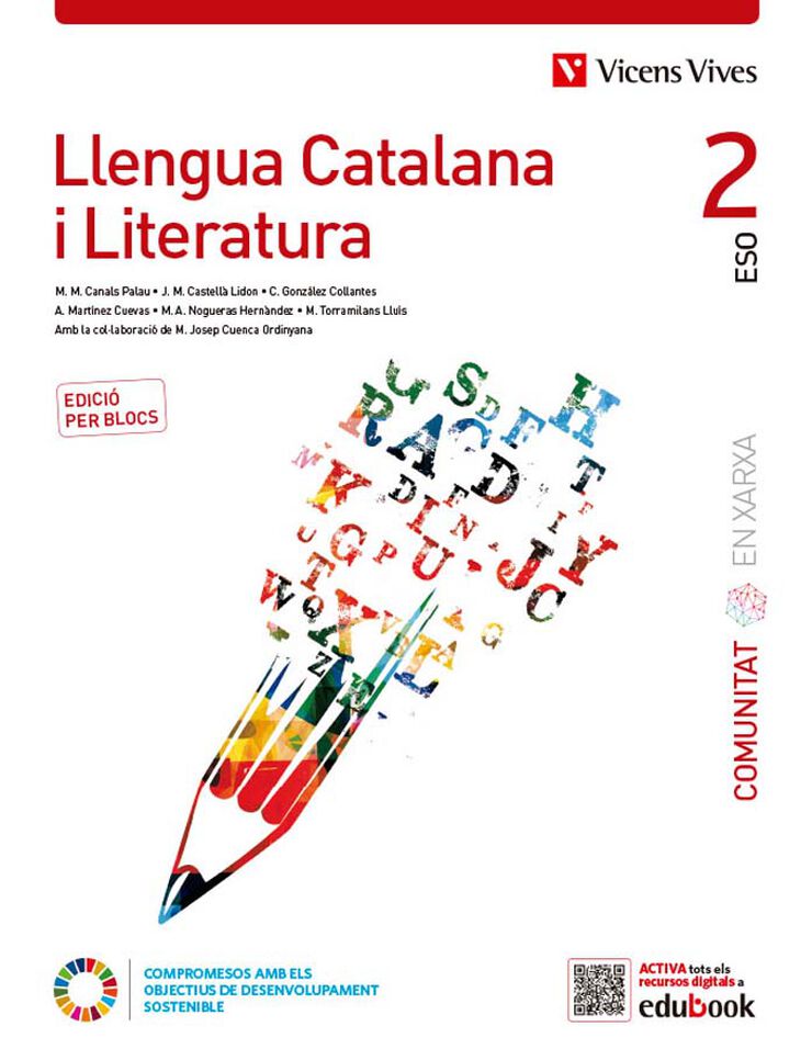 Llengua Catalana I Literatura. 2 Per Blocs Comunitat En Xarxa Catalunya