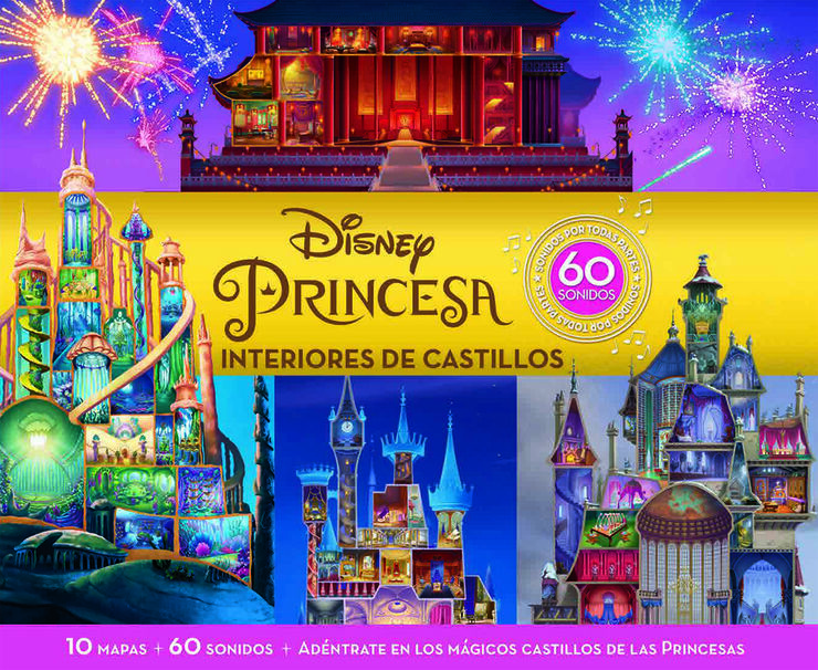 Interiores de castillos Disney princesas