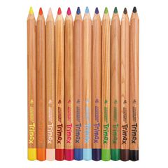 Lápices de colores Alpino Trimax Jumbo 120u