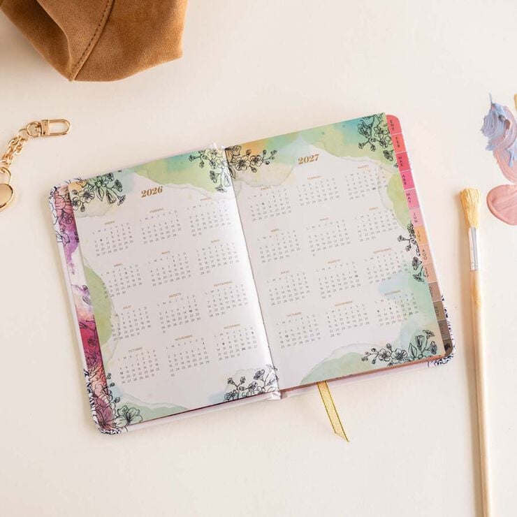 Agenda La Vecina Rubia pocket castellano sem/vista 2026