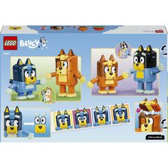 LEGO&reg; Bluey Familia Bluey Construida con Ladrillos 11217