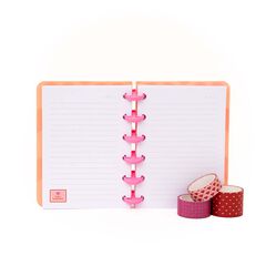 Set Libretas A6 + Washi Tapes Mr. Wonderful Te ​​quiero 3u