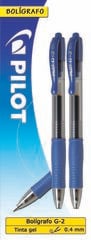 Bolígrafos Pilot G-2 azul 2u Bolígrafos Pilot G-2 azul 2u