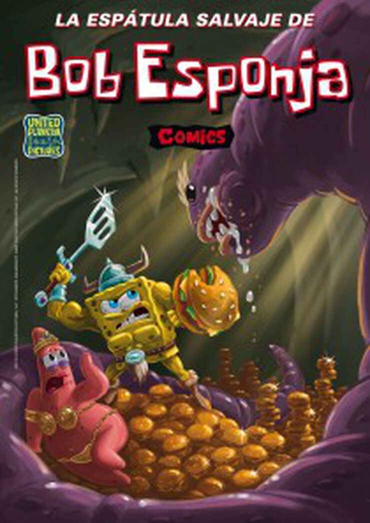 La espátula salvaje de Bob Esponja (Bob Esponja. Cómics 7)