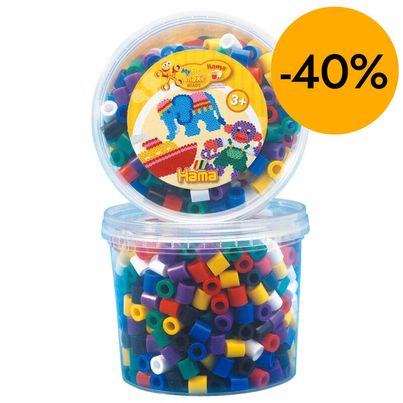 Maxi Bote colores b&aacute;sicos 600 piezas