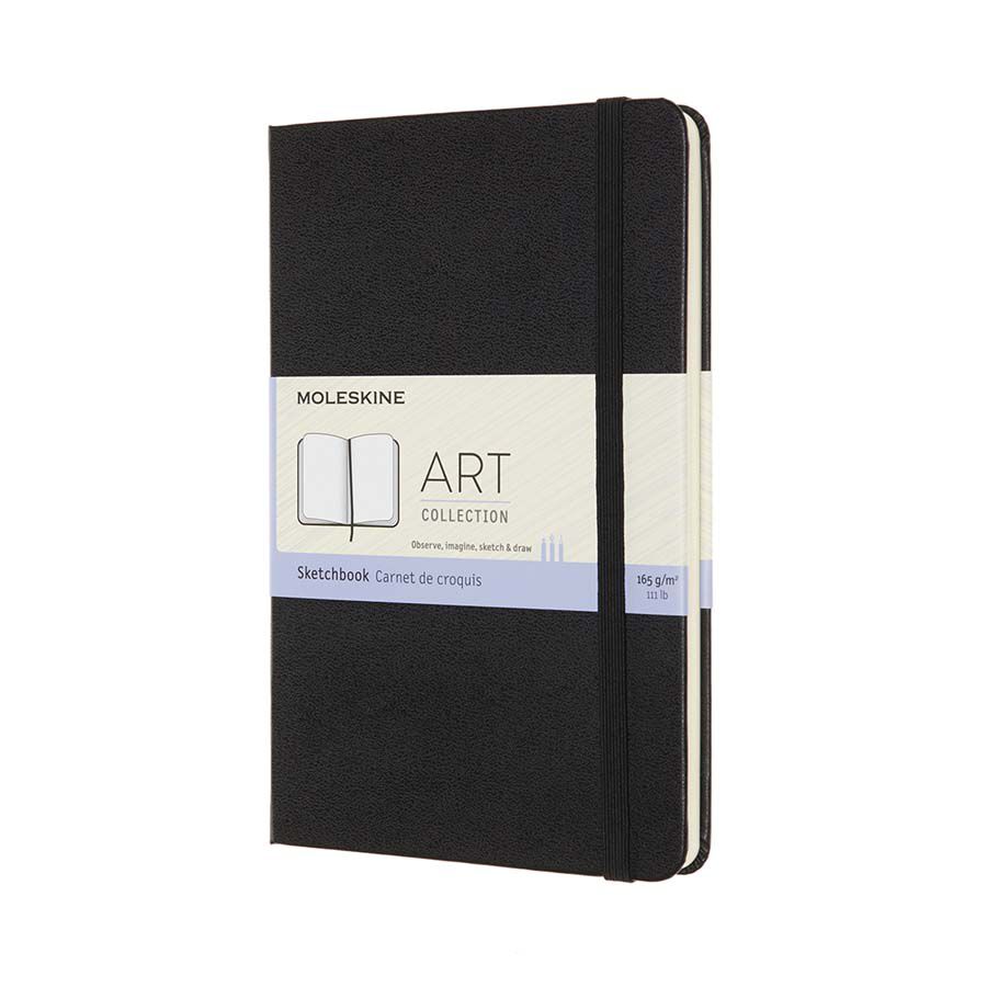 Libreta Moleskine Boceto M Negro