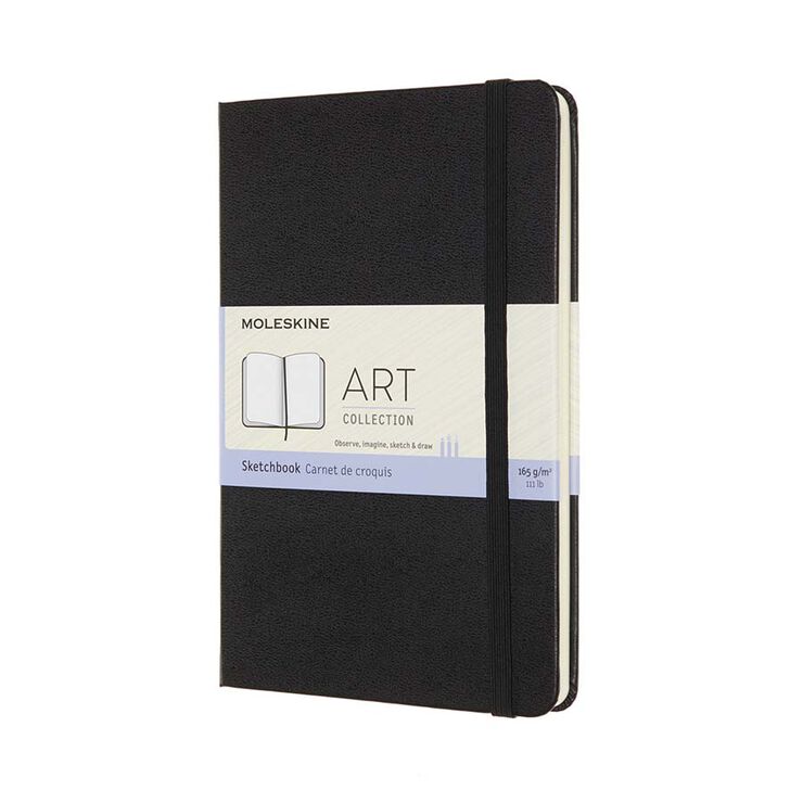 Libreta Moleskine Boceto L Negro