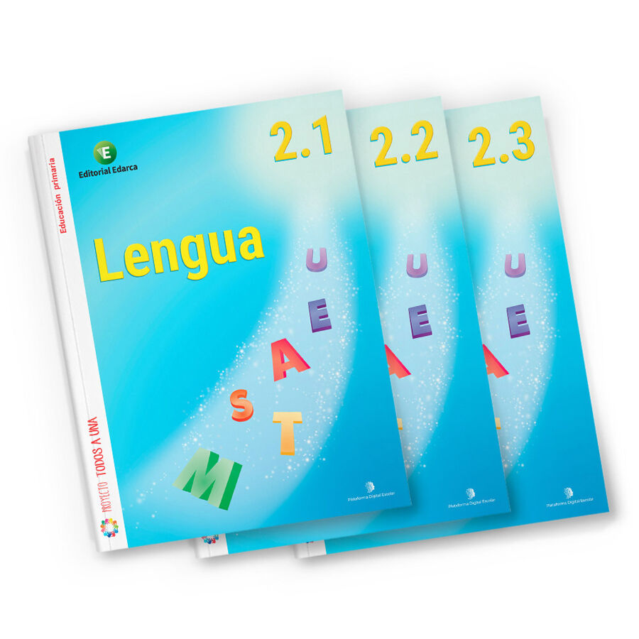 Cuadernos Lengua imprenta 2 primaria &ndash; Todos a Una