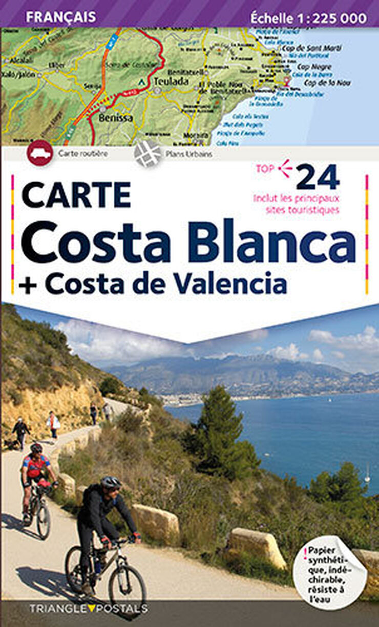 Mapa Costa Blanca (franc&egrave;s)