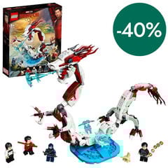 LEGO® Marvel Super Heroes batalla en el antiguo poblado 76177