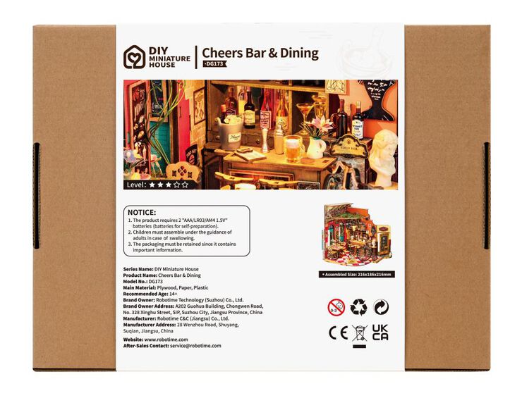 Maqueta Rolife Cheers Bar