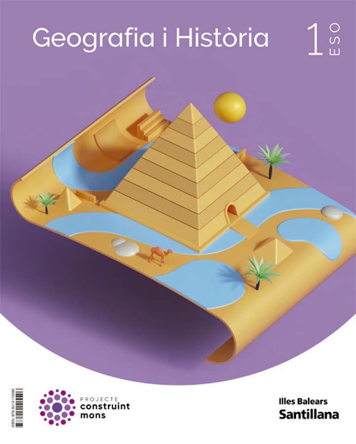 1r ESO Geografia i Hist&ograve;ria CM Santillana Illes Balears