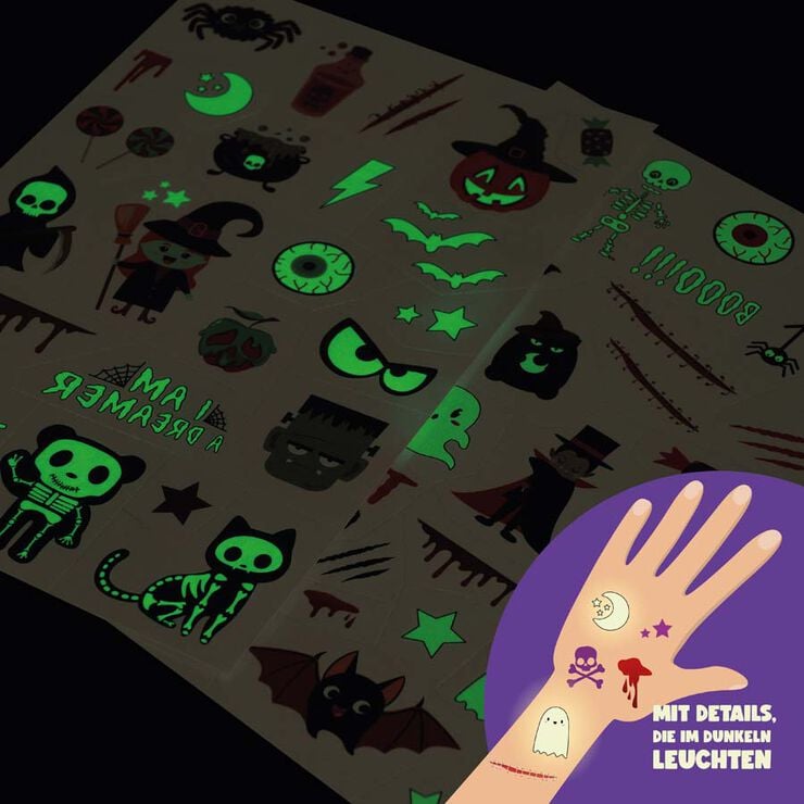 Tatuajes temporales Legami Halloween