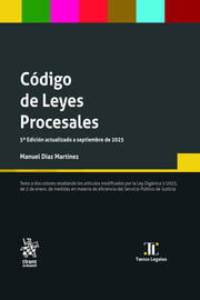 C&oacute;digo de Leyes Procesales 5&ordf; Edici&oacute;n