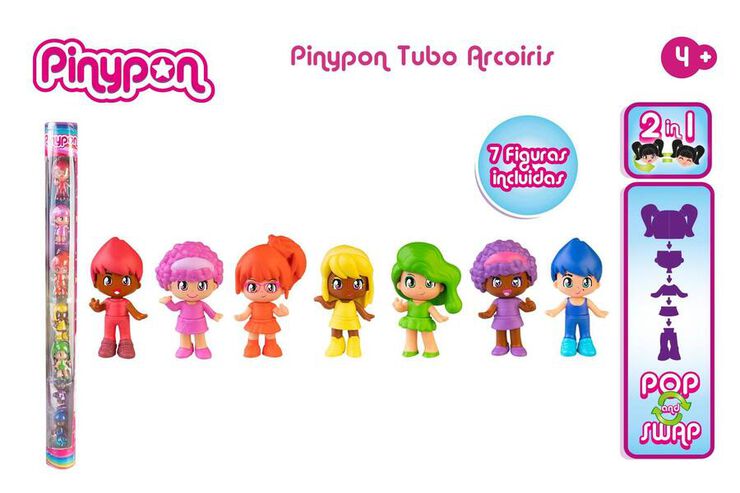 Pinypon Rainbow 7 figuras