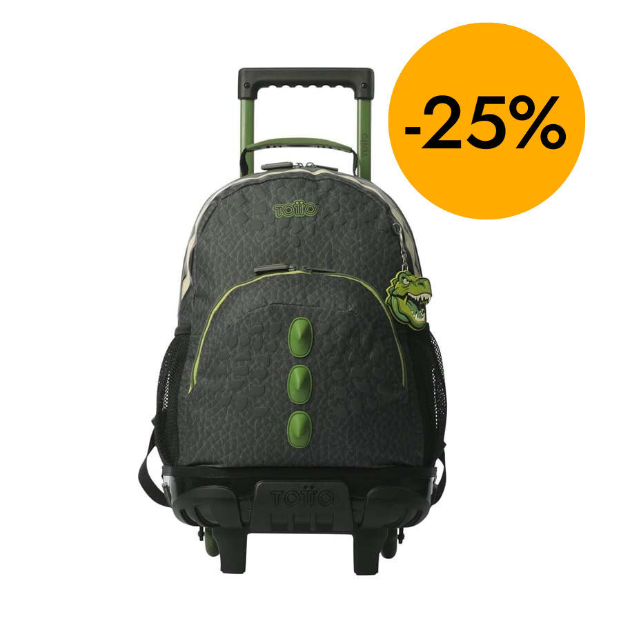 Mochila con ruedas Totto Dinoland