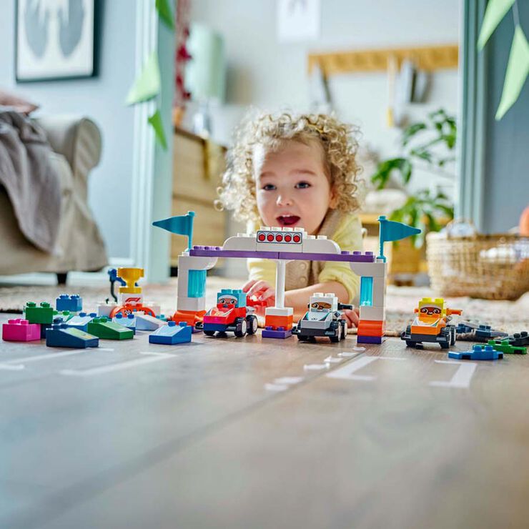 LEGO® DUPLO Town Coches de Carreras y Pilotos del Equipo de F1® 10445