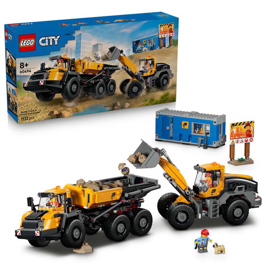 LEGO&reg; City Cami&oacute; Bolquet i Pala Carregadora 60494