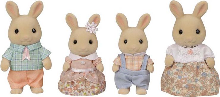 Familia Conejo de Leche - Sylvanian Families