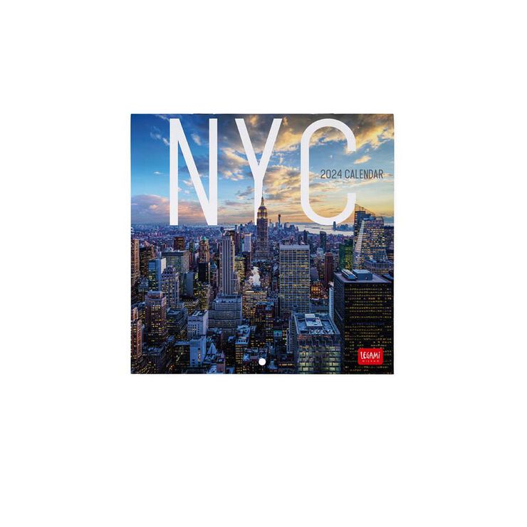 Calendario pared Legami 18X18 2024 New York