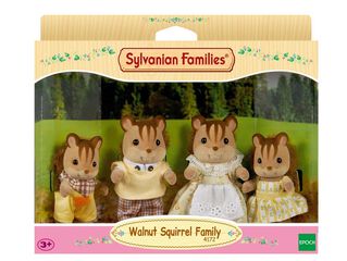 Familia Ardilla de la Nuez - Sylvanian Families