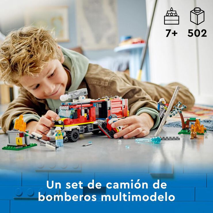 LEGO® City Unitat Mòbil de Control d'Incendis 60374