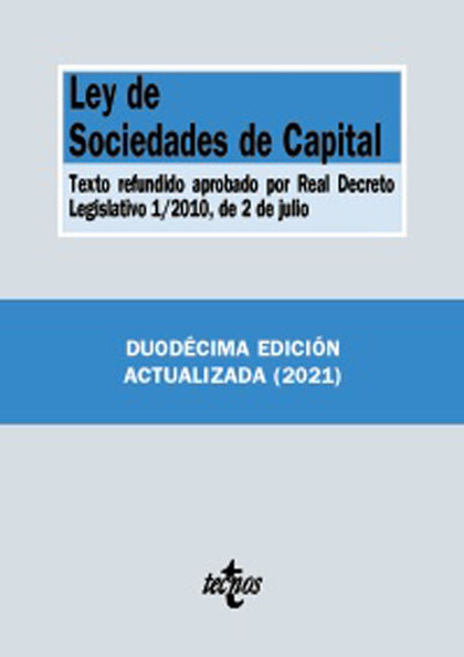 Ley de Sociedades de Capital Ley de Sociedades de Capital
