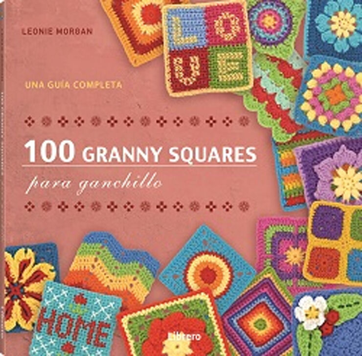 100 granny squares para ganchillo
