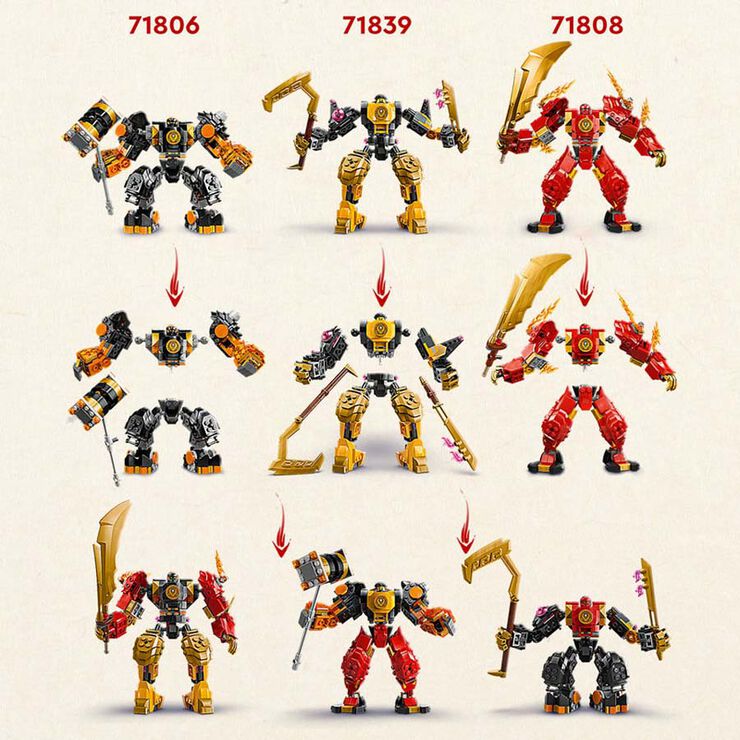 LEGO® Ninjago Mec de Batalla Spinjitzu de Arin 71839