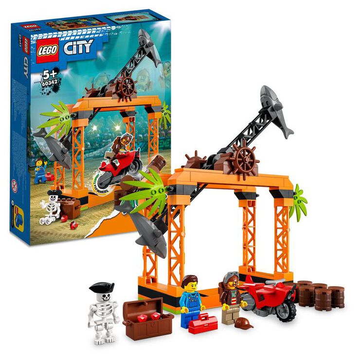 LEGO® City Stuntz Desaf?o Acrob?tico: Ataque del Tibur?n 60342