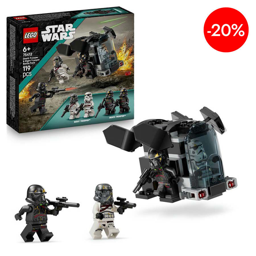 LEGO&reg; Star Wars TM Pack de Combate: Soldado de la Muerte y Soldado de la Noche 75412