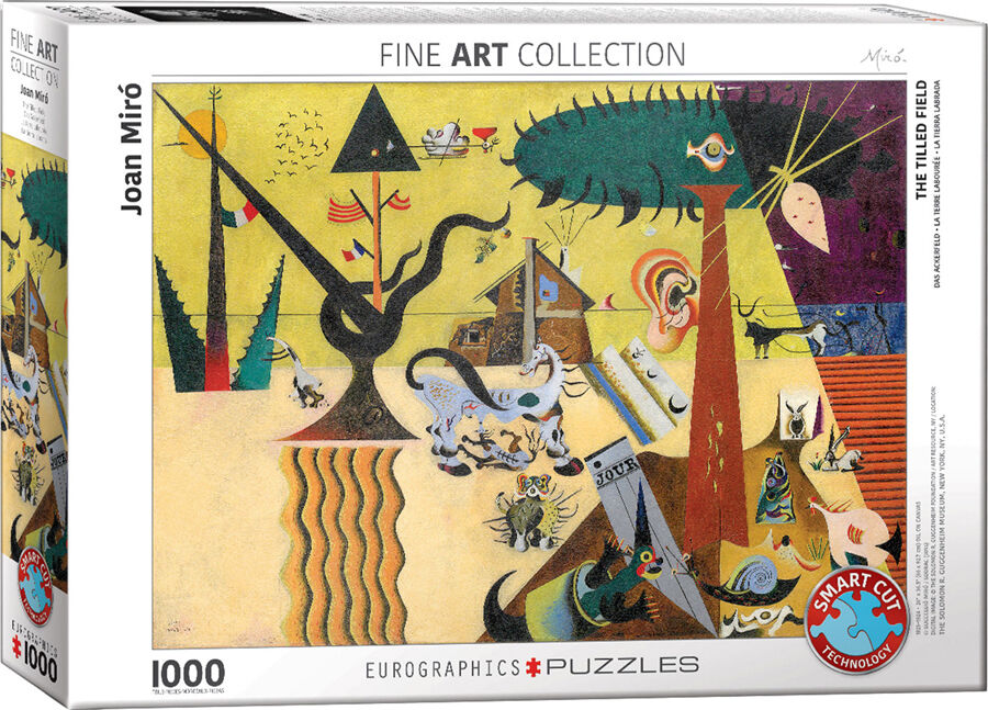 Puzle 1000 Piezas Mir&oacute; - La Tierra Labrada