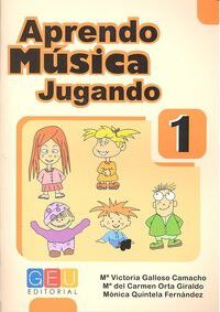 Aprendo Msica Jugando 1 Grupo Editorial Univ