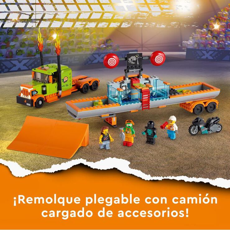 LEGO® City Stuntz Espectáculo Acrobático: Camión 60294