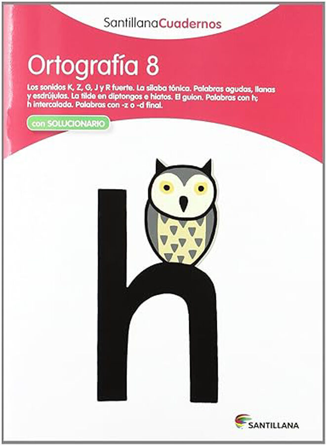 Ortograf&iacute;a Castellana 08 Primaria Santillana