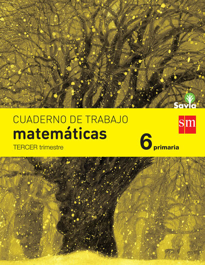 Matemáticas-cuaderno 3/15 PRIMÀRIA 6 SM 9788467578591