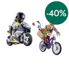 Playmobil City Action Spack Fuerzas Especiales y Ladrón 71255