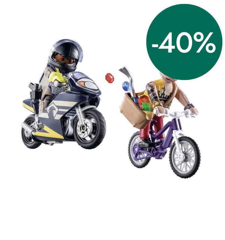 Playmobil City Action Spack Fuerzas Especiales y Ladrón 71255
