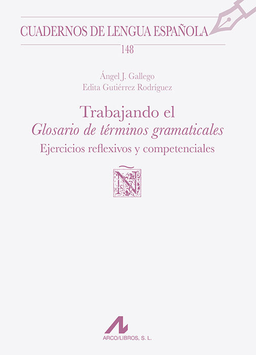 Trabajando el Glosario de t&eacute;rminos gramaticales