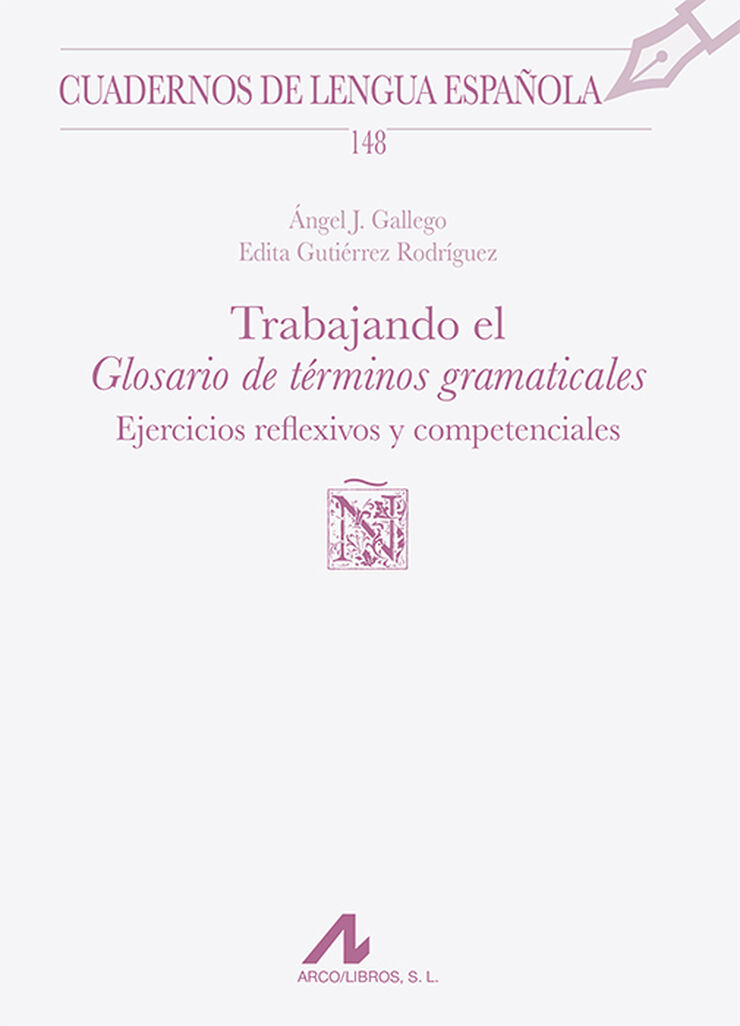 Trabajando el Glosario de términos gramaticales