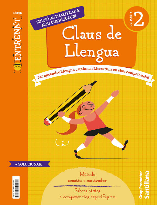 Quadern Claus de Llengua. S&egrave;rie Entrena't. 2n Prim&agrave;ria