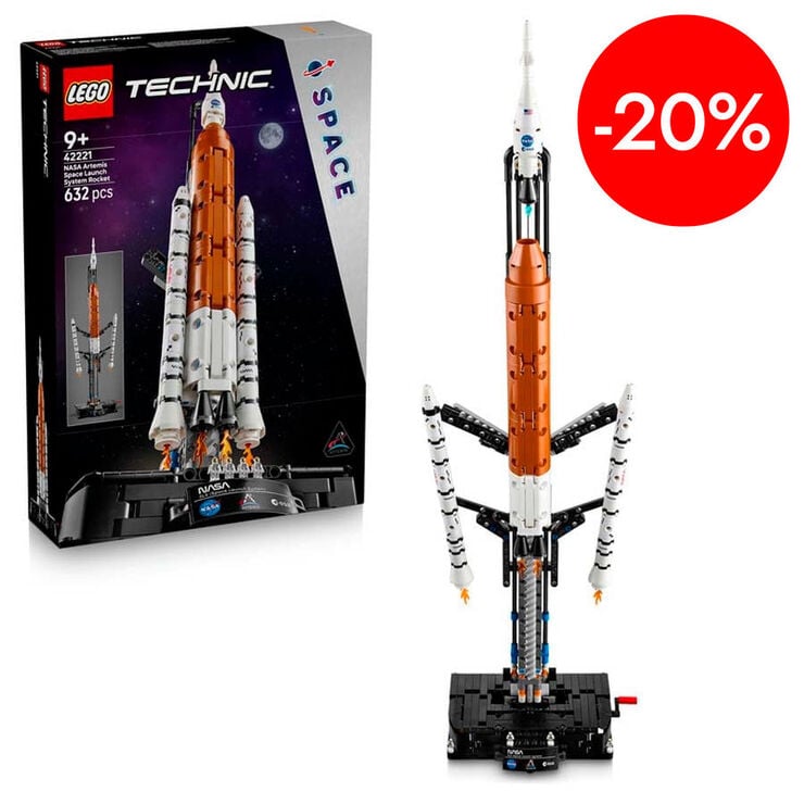 LEGO&reg; Technic Coet del Sistema de Llan&ccedil;ament Espacial NASA Artemis 42221