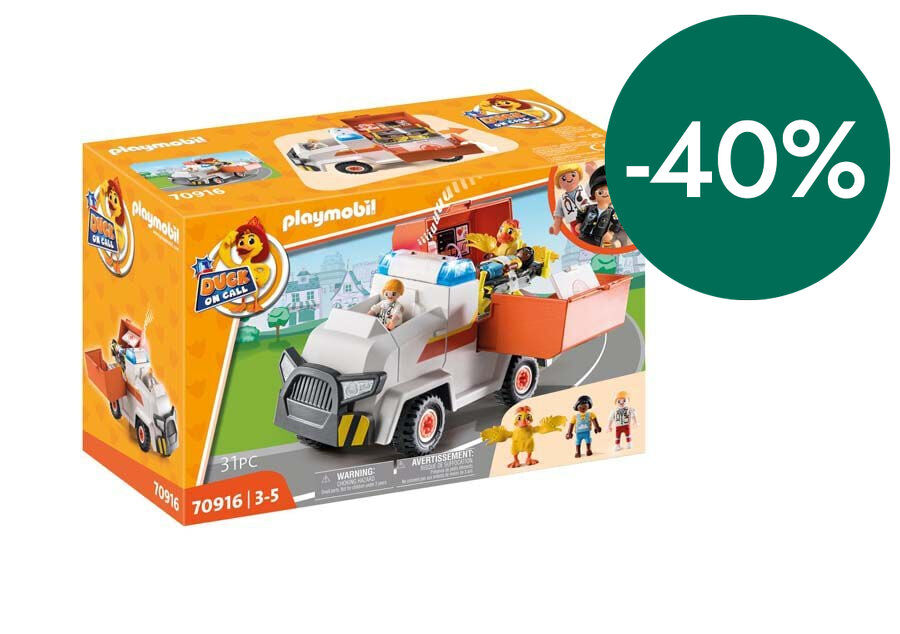 Playmobil Duck on Call D.O.C. Bomberos ambulancia 70916