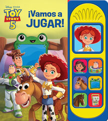 Disney Pixar: Toy Story 5 &iexcl;Vamos a jugar! Libro con 7 botones de sonido PI Kids