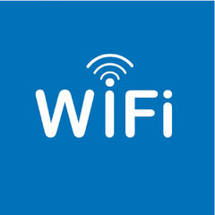Pictograma Wi-Fi (114x114 mm)