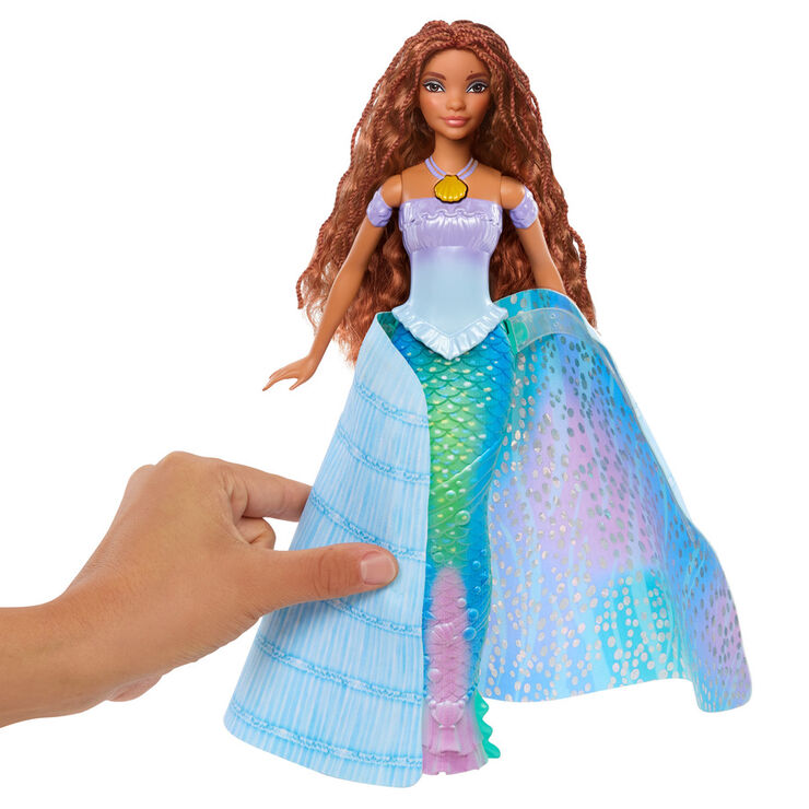 Frozen Disney's Shimmer Elsa - Muñeca de moda, falda, zapatos y cabello  largo rubio, juguete para niños de 3 años en adelante