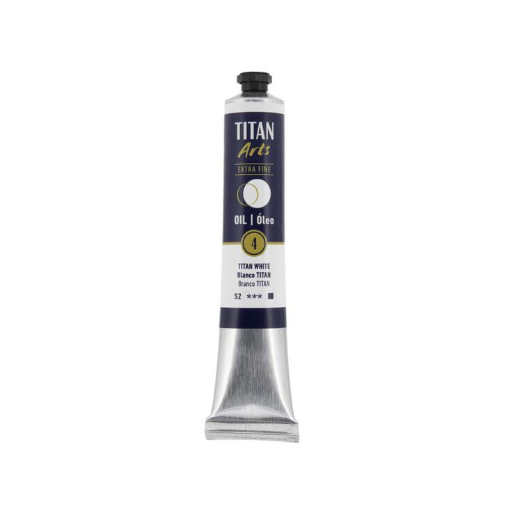 Pintura al óleo Titan 60ml blanco Titan